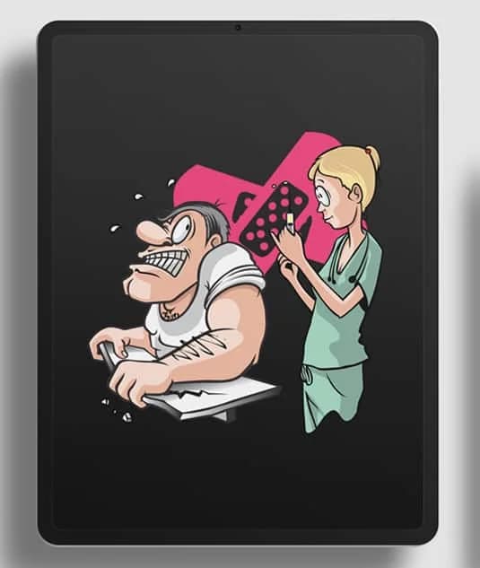 Infirmière Illustration